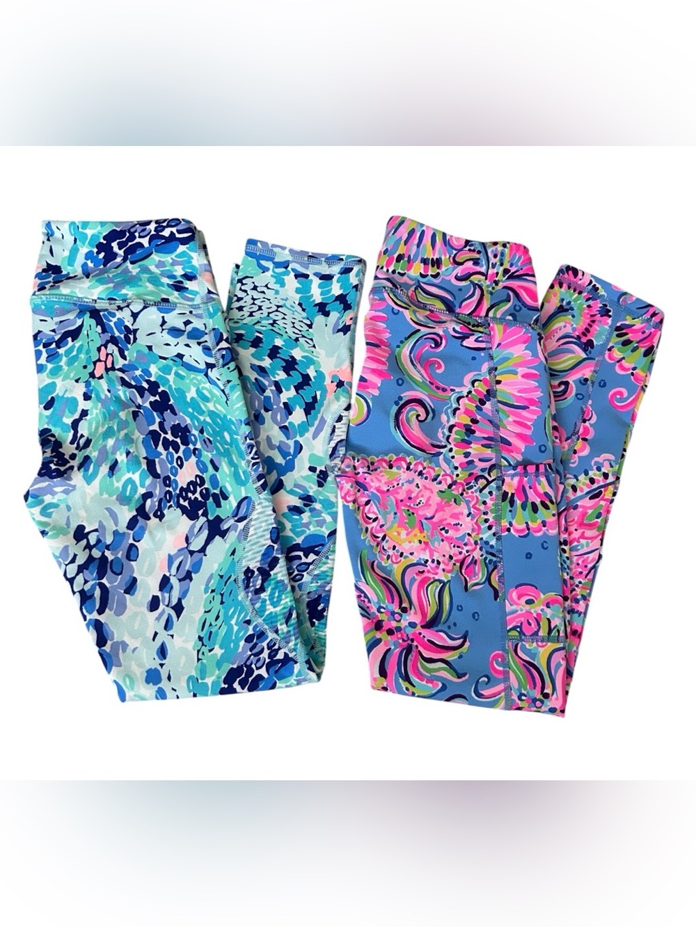 Lilly Pulitzer Lot of 2 Luxletic Weekender Midi Leggings Size XS